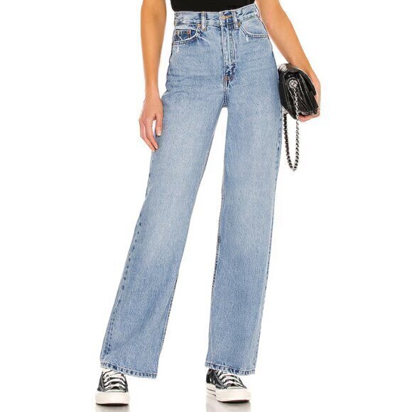 Dr. Denim Echo Wide Leg Jeans - Picture 1 of 4